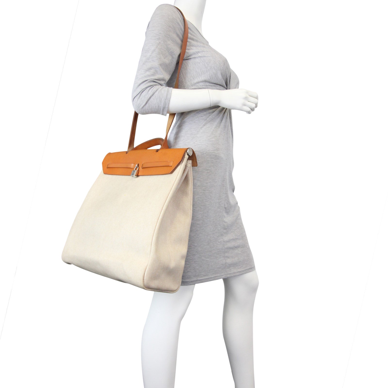 Hermes Toile Herbag 40 Tall