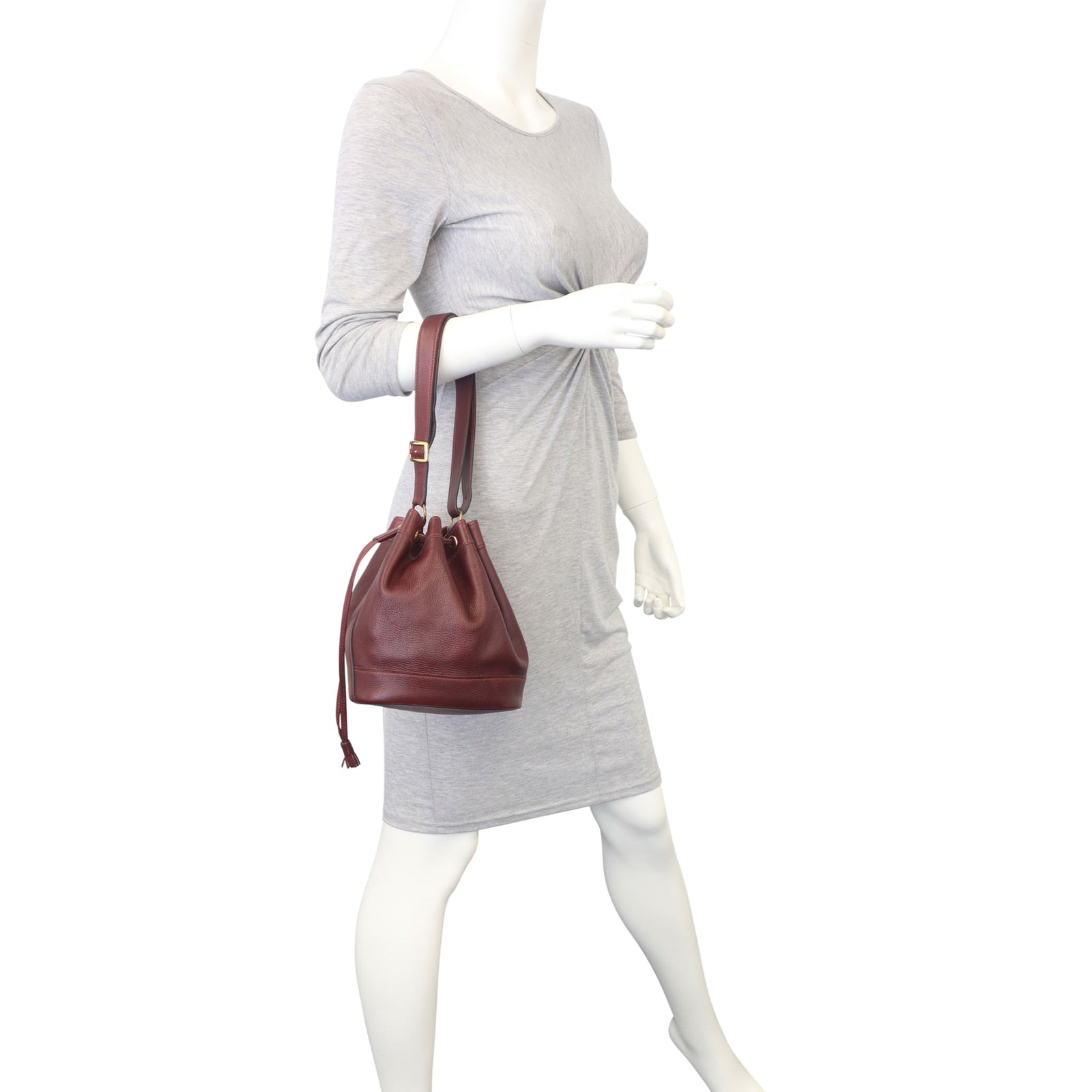 Hermes Vintage Market Bucket Bag
