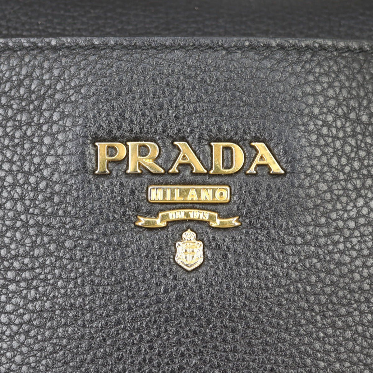 Prada Vitello Daino Zip Tote