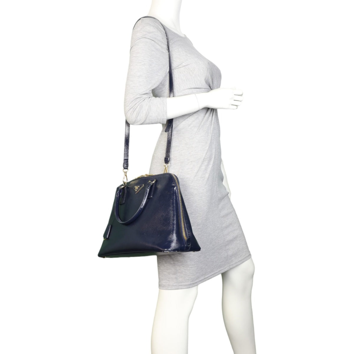 Prada Saffiano Vernice Promenade