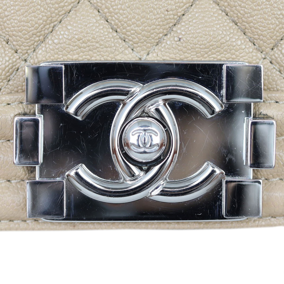 Chanel Boy Small | Beige