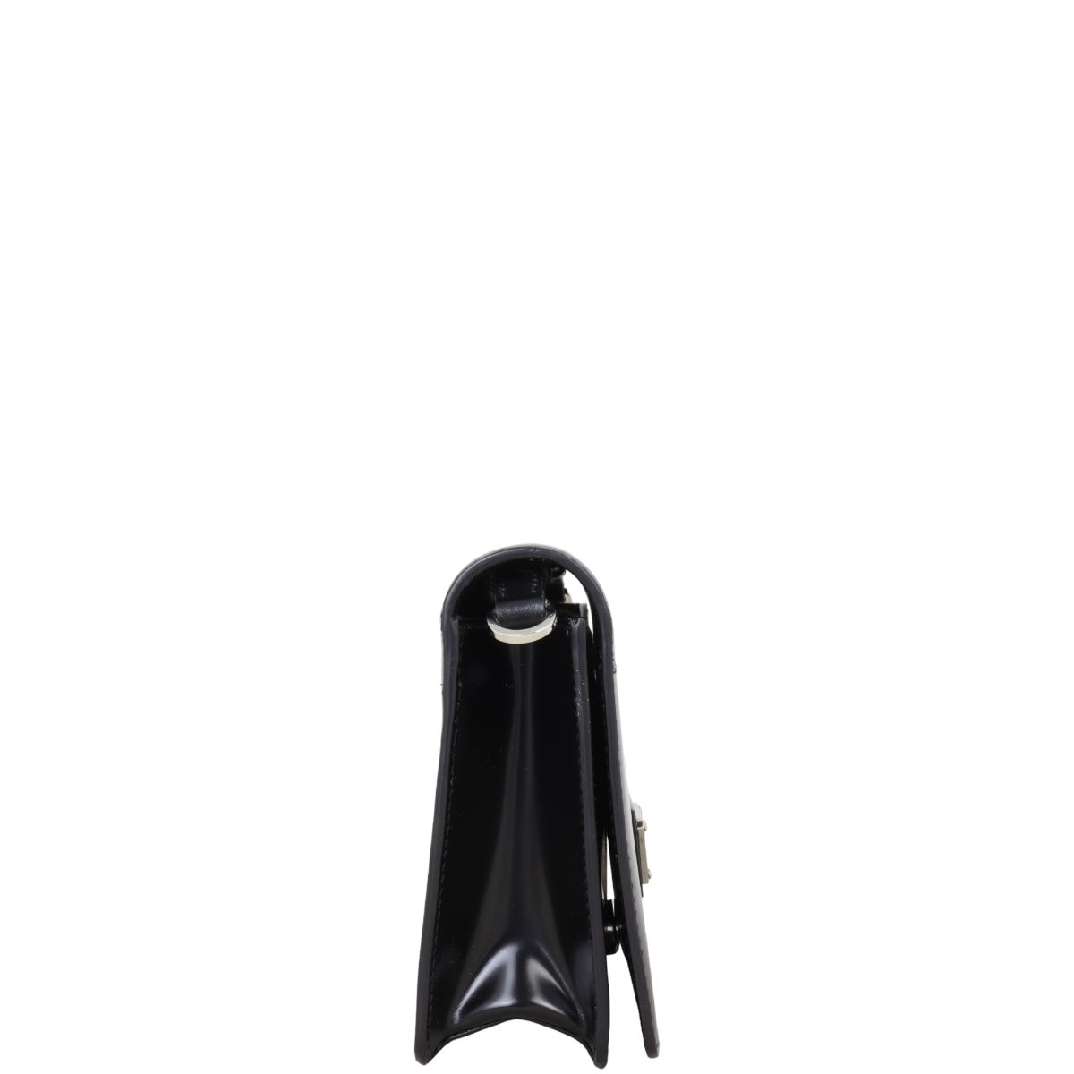 Prada Brushed Leather Chain Flap Bag