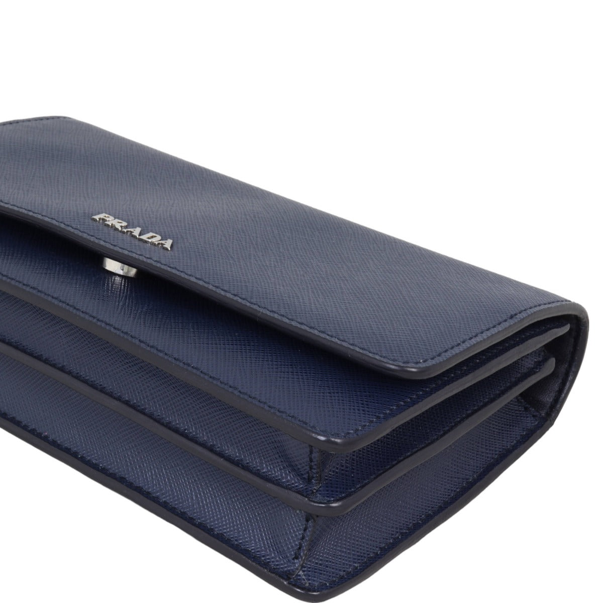 Prada Saffiano Wallet on Strap