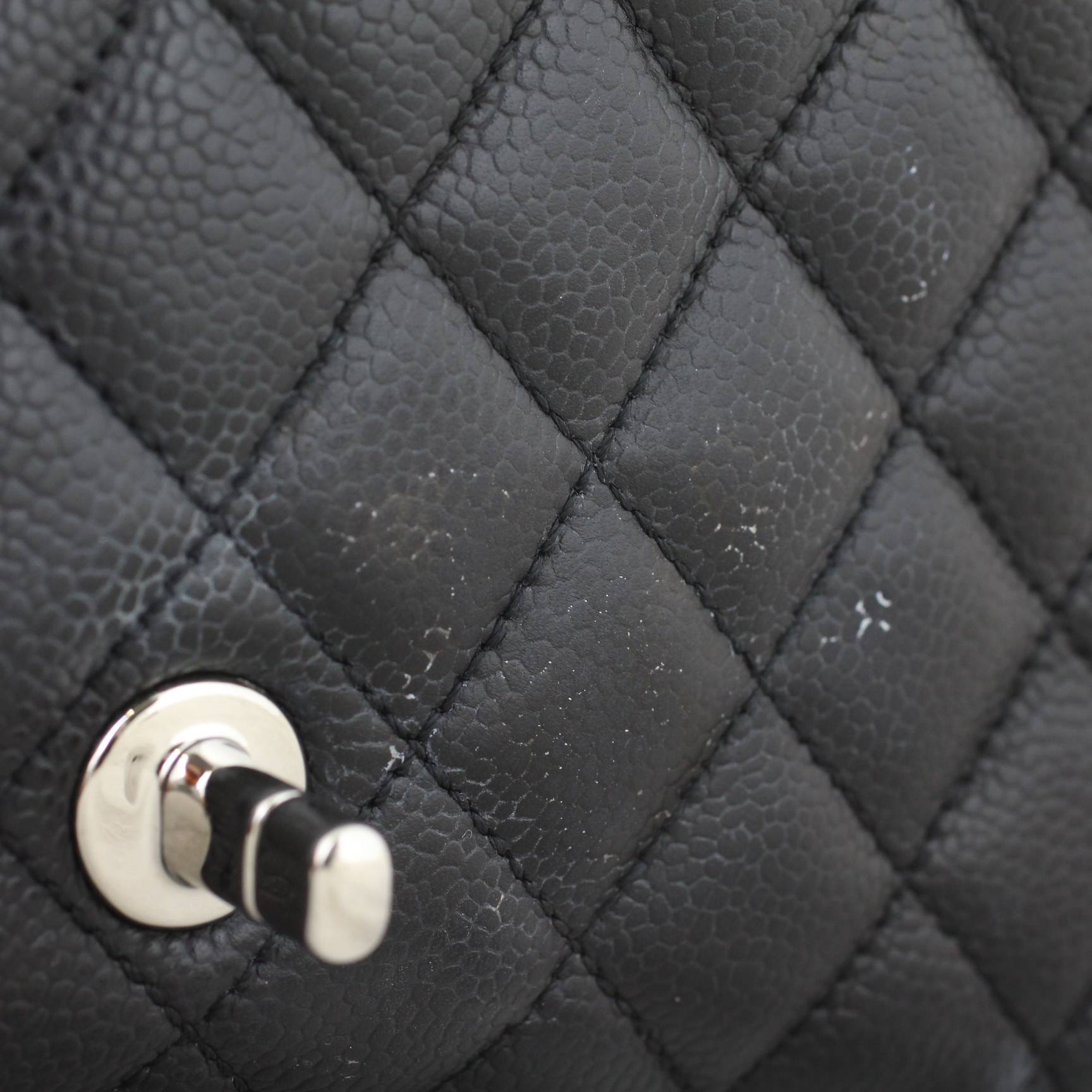 Chanel East West Flap Bag | Caviar