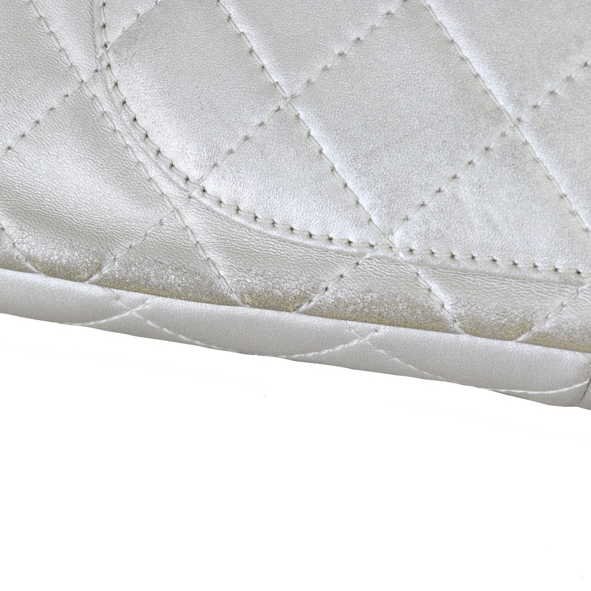 Chanel 2.55 Reissue 227 Double Flap Bag | Silver