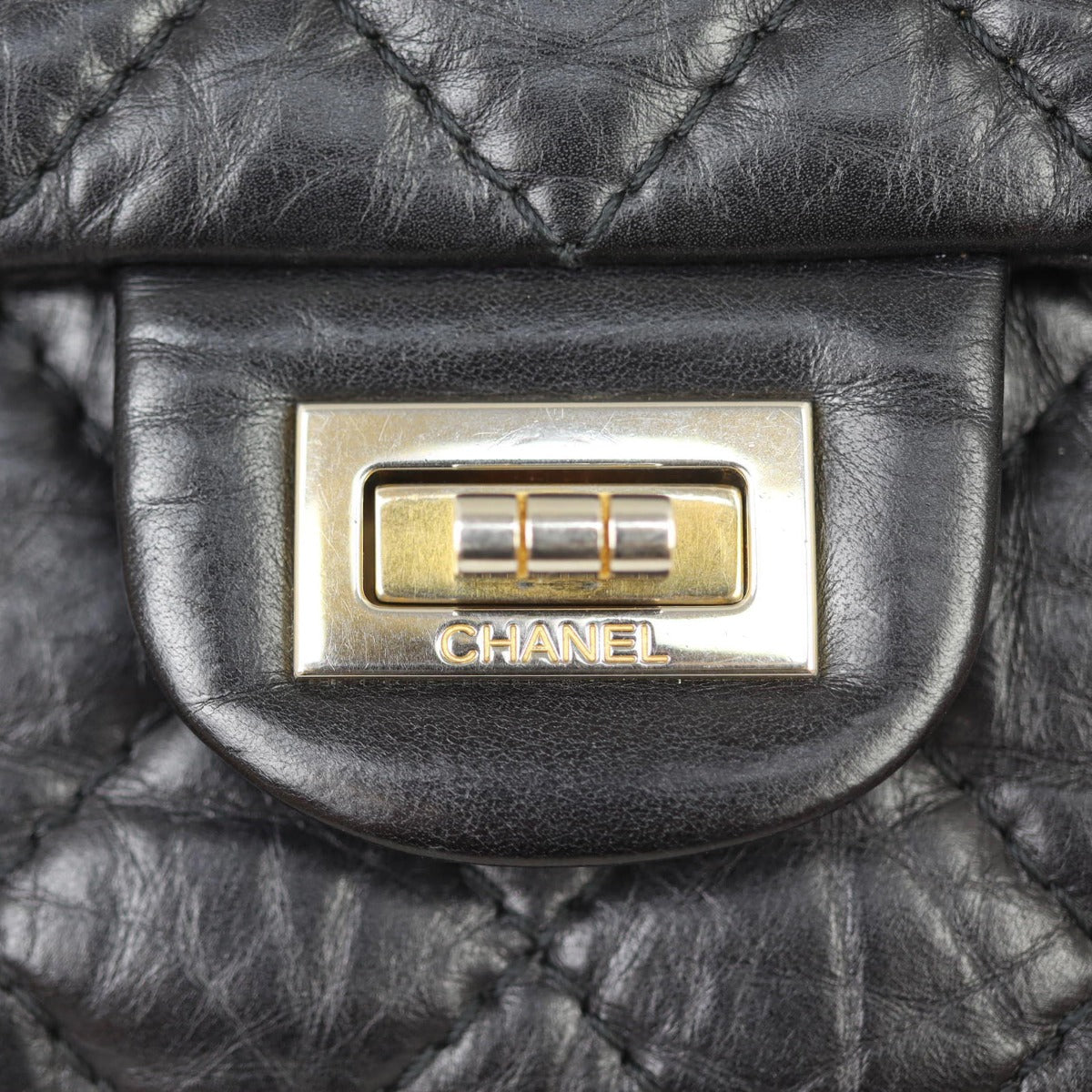 Chanel 2.55 Reissue 226 Double Flap Bag | Black