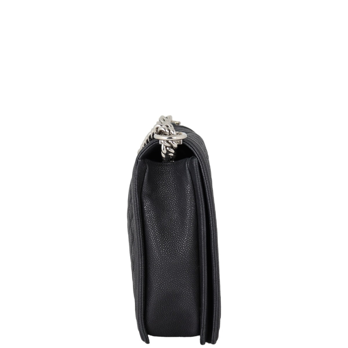 Chanel Boy Large | Silver Hardware