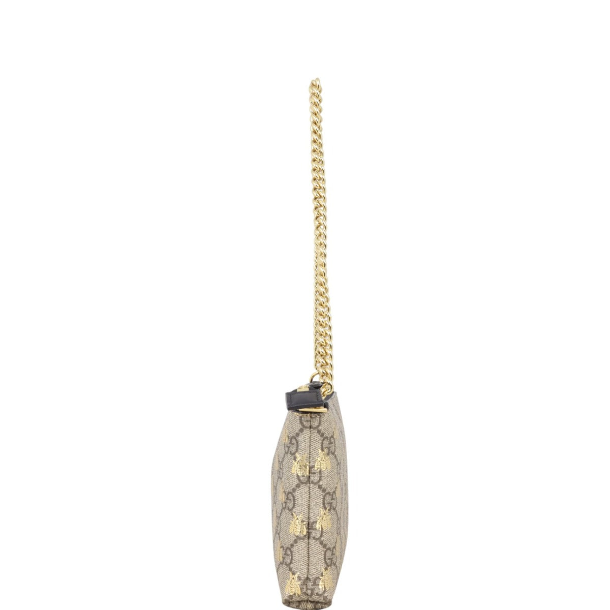 Gucci GG Supreme Monogram Bees Chain Pouch