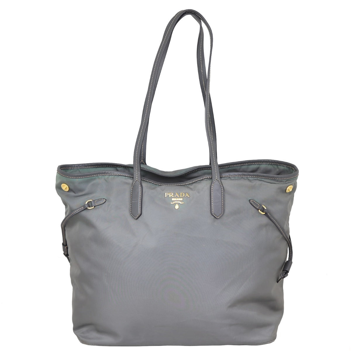 Prada Tessuto Saffiano Shopping Tote