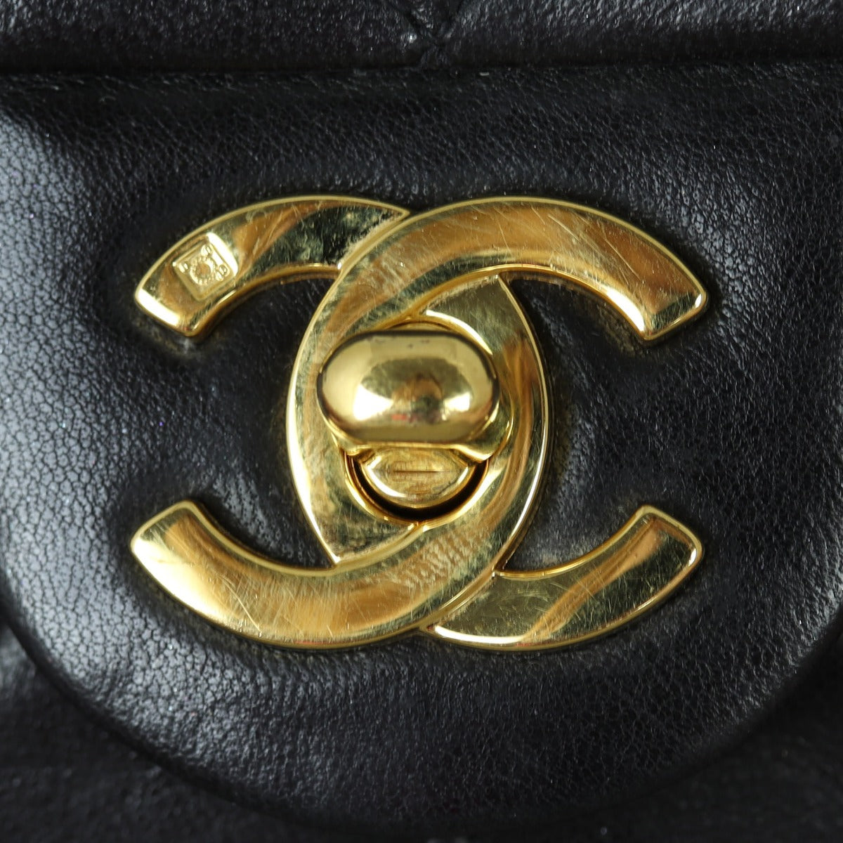 Chanel Classic Flap Mini Square (vintage) | Black Vintage