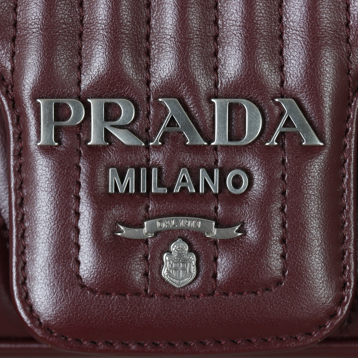 Prada Diagramme Shoulder Bag Large