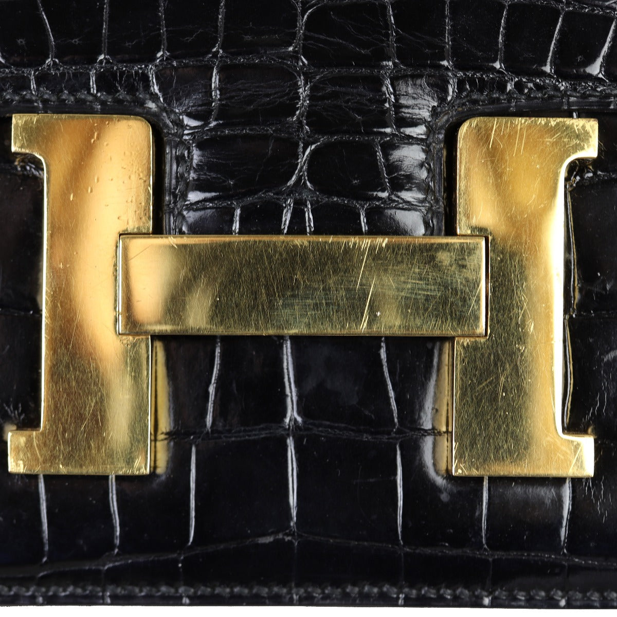 Hermes Constance 23 Caiman Crocodile