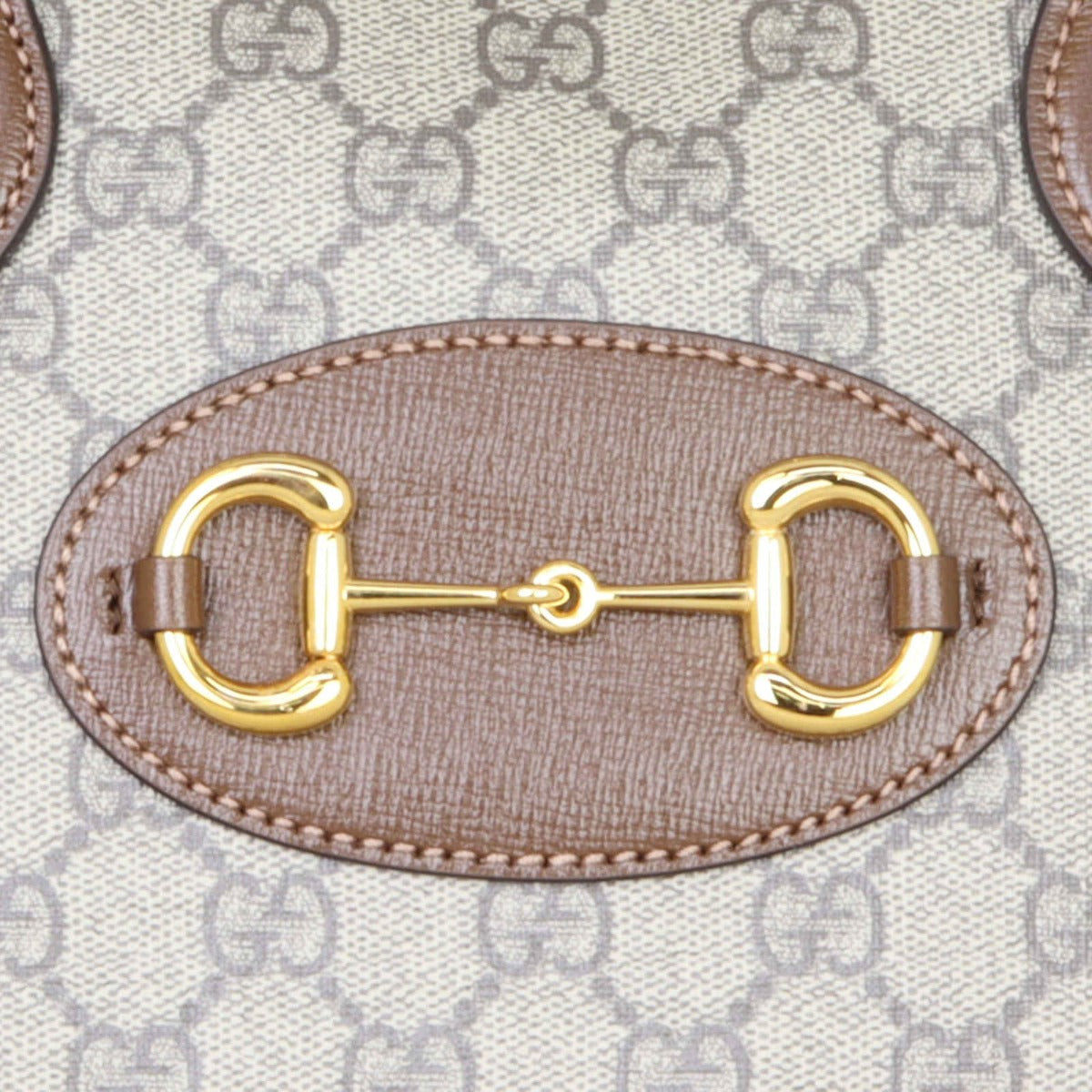 Gucci GG Supreme 1955 Horsebit Top Handle Bag Medium