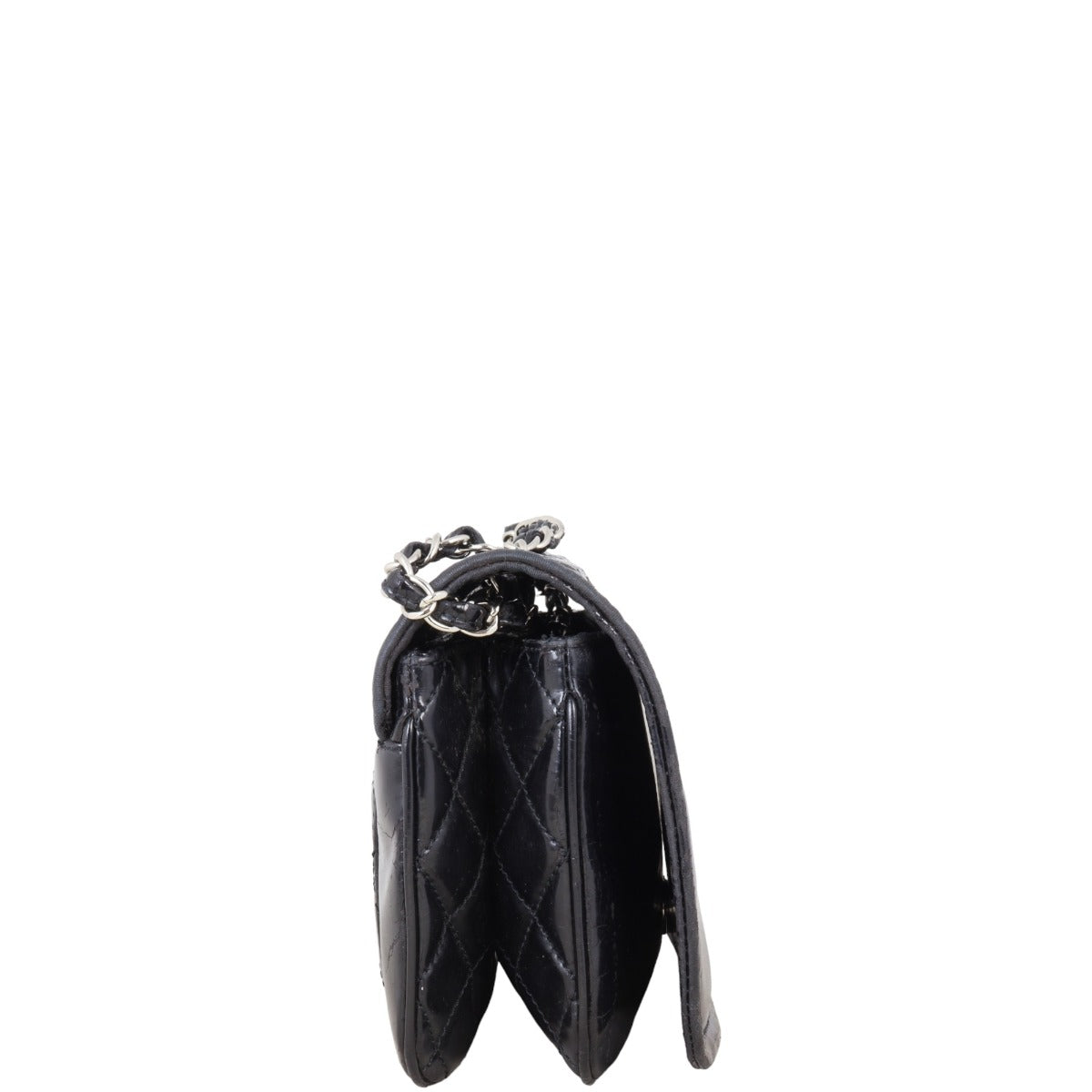 Chanel CC Vinyl Lipstick Ligne Flap Bag