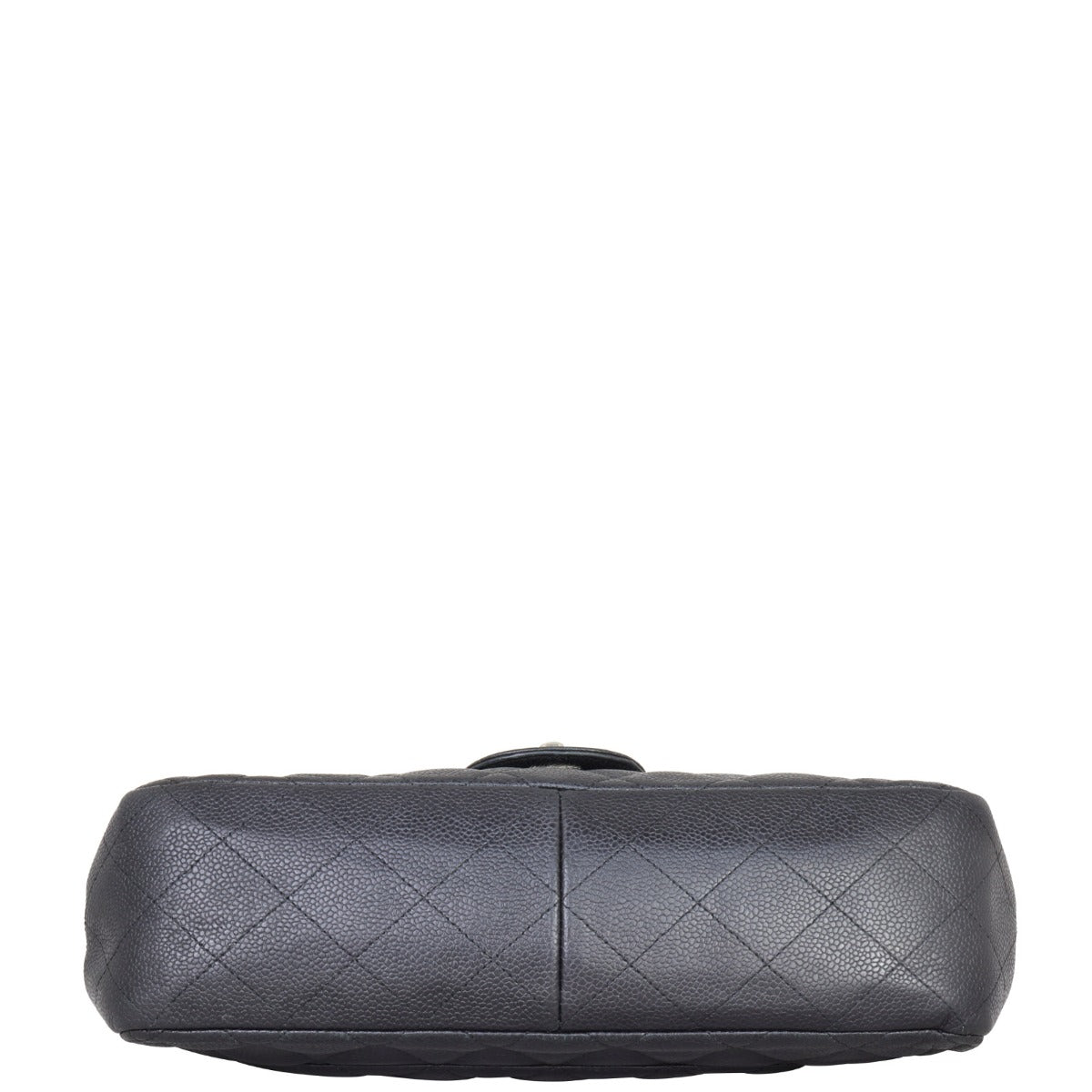 Chanel Classic Double Flap Jumbo | Black Lambskin Silver Hardware