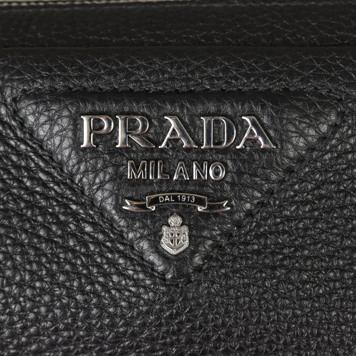Prada Vitello Daino Double Zip Camera Bag