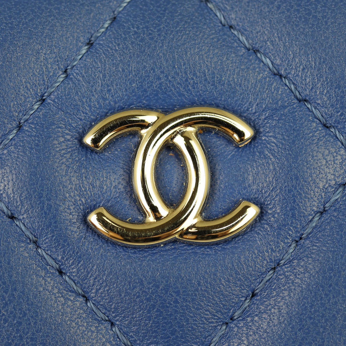 Chanel Classic O-Case Mini (blue) | Royal Blue