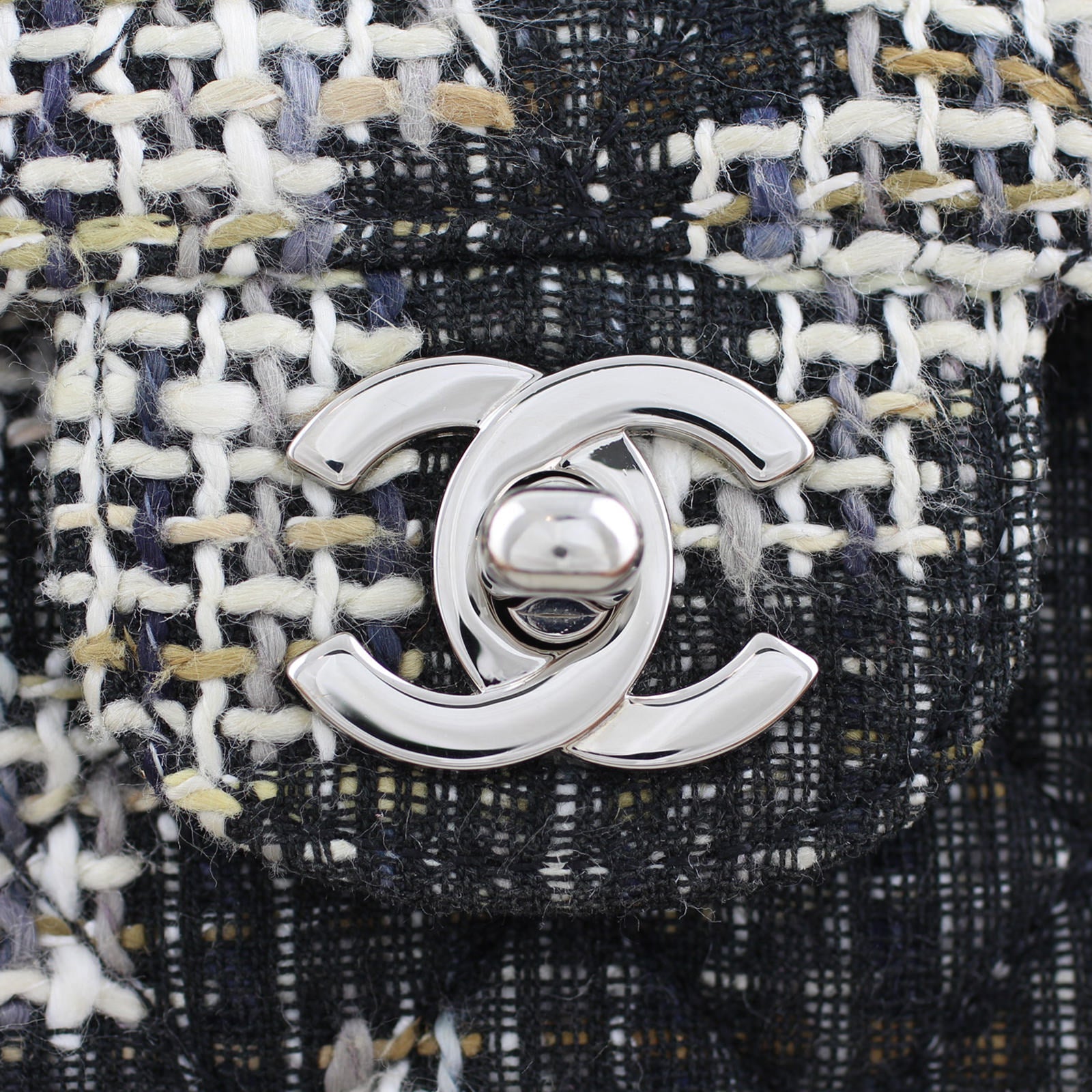 Chanel Classic Double Flap Medium Tweed