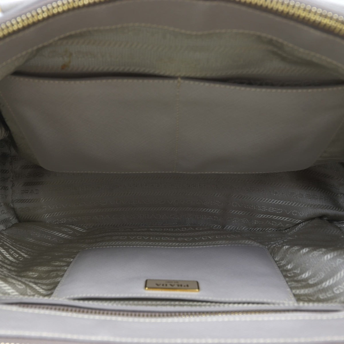 Prada Saffiano Lux Galleria Double Zip Tote Medium