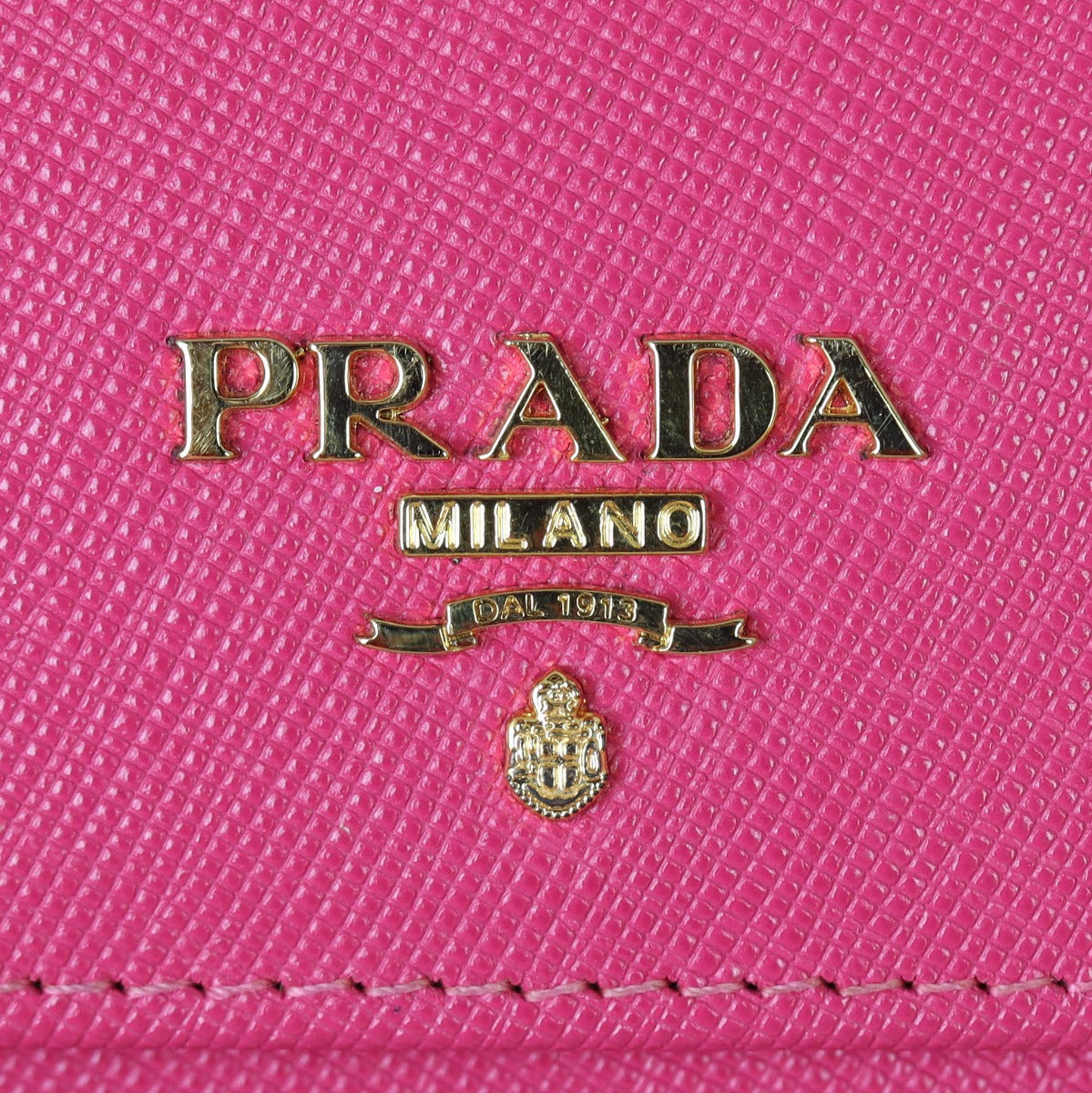 Prada Saffiano Wallet on Strap