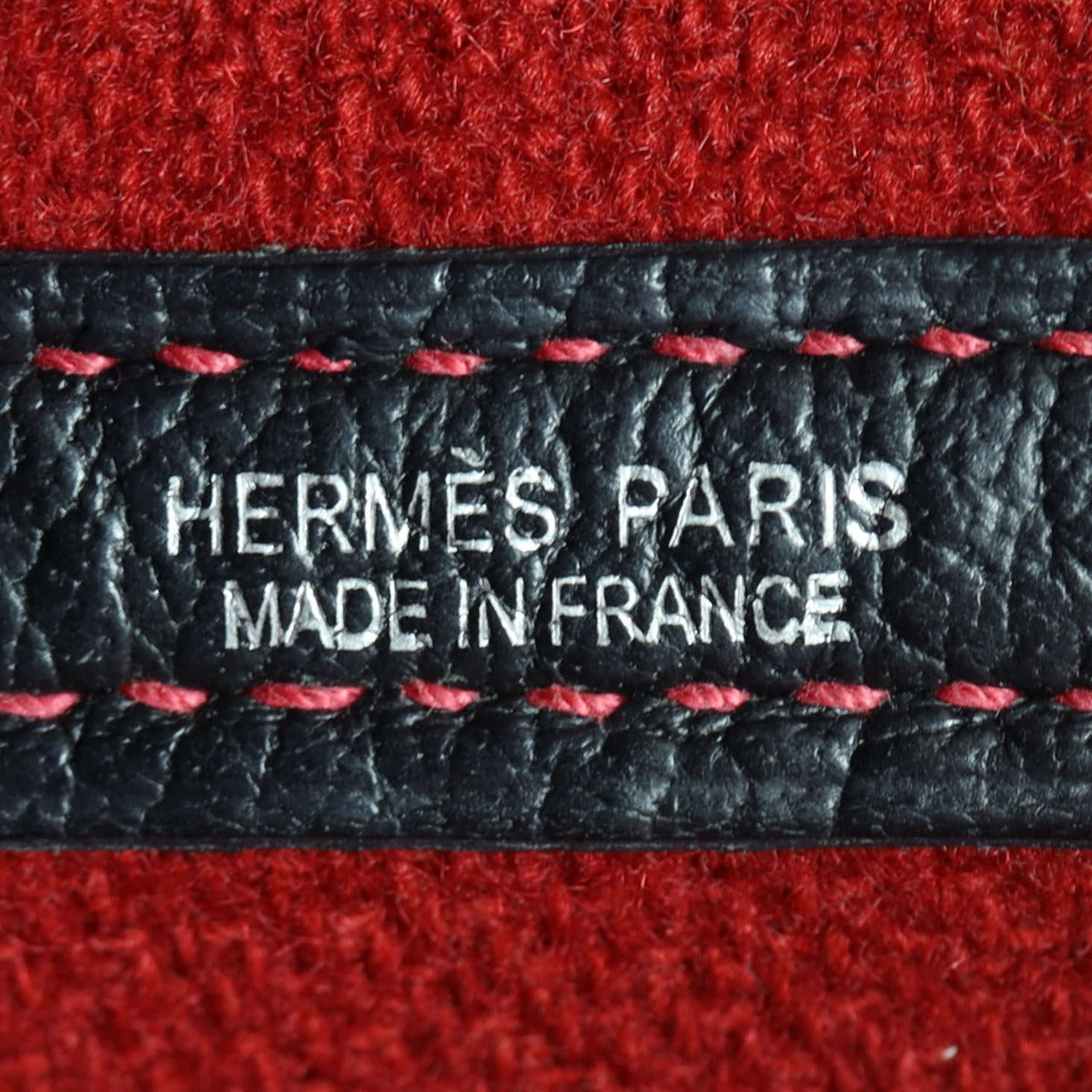 Hermes Garden Party 36 Ribbed Wool