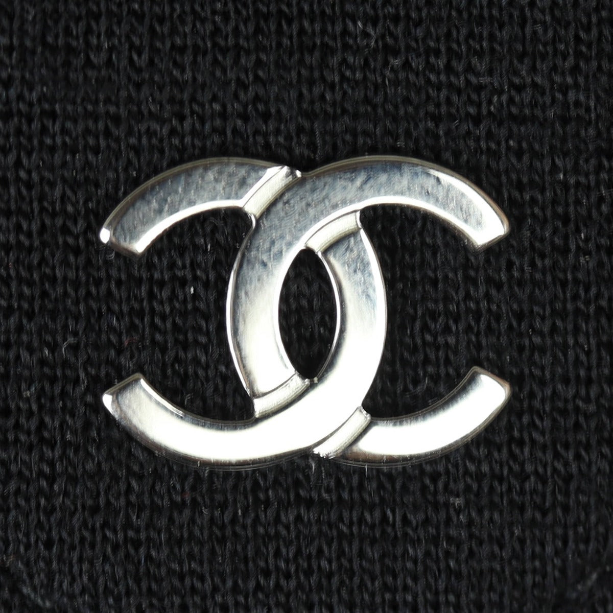 Chanel Fabric Tote with Chain Pouch