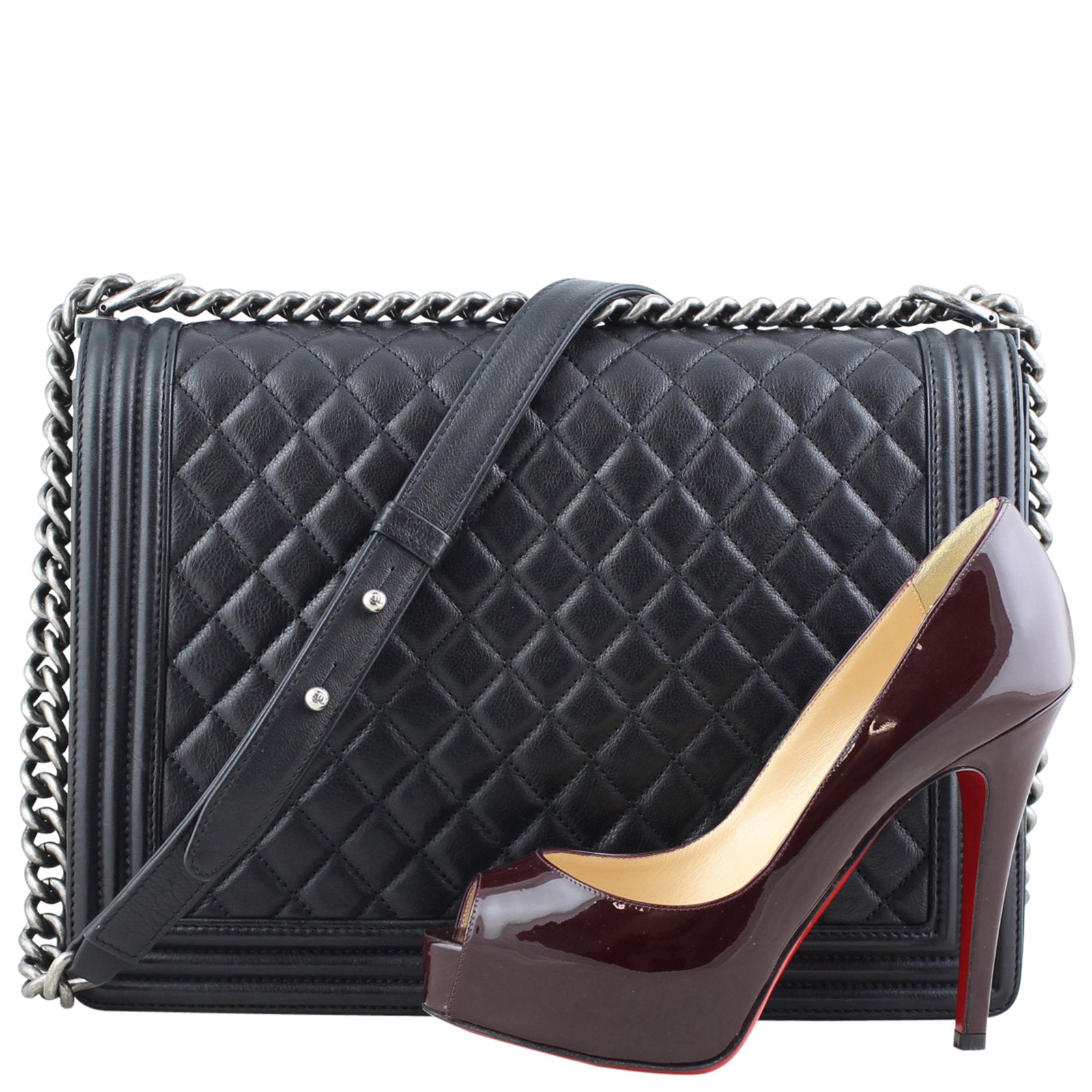 Chanel Boy Large | Black 17 Series