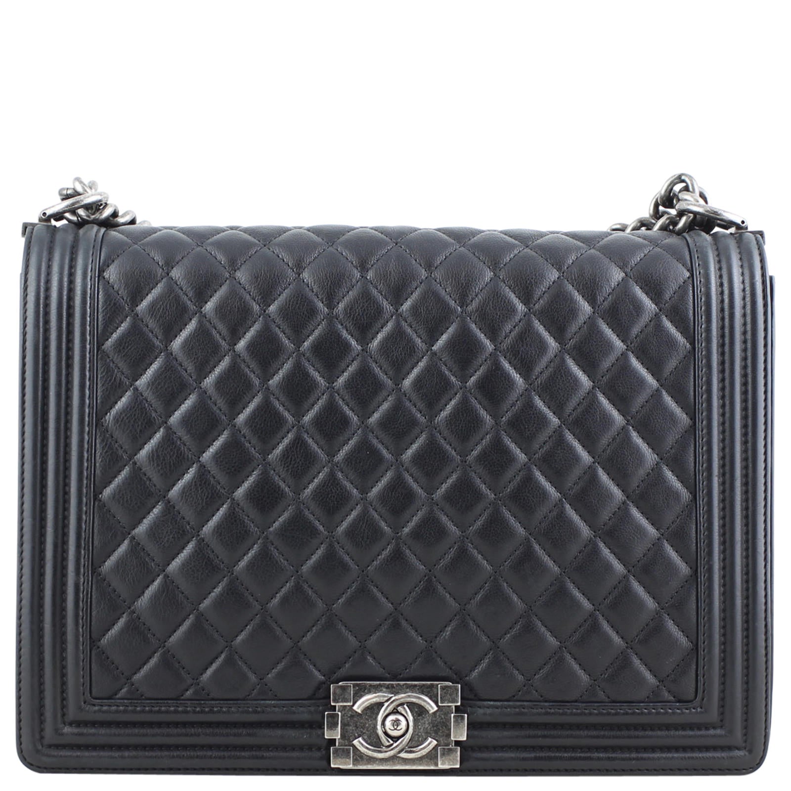 Chanel Boy Large | Black 17 Series