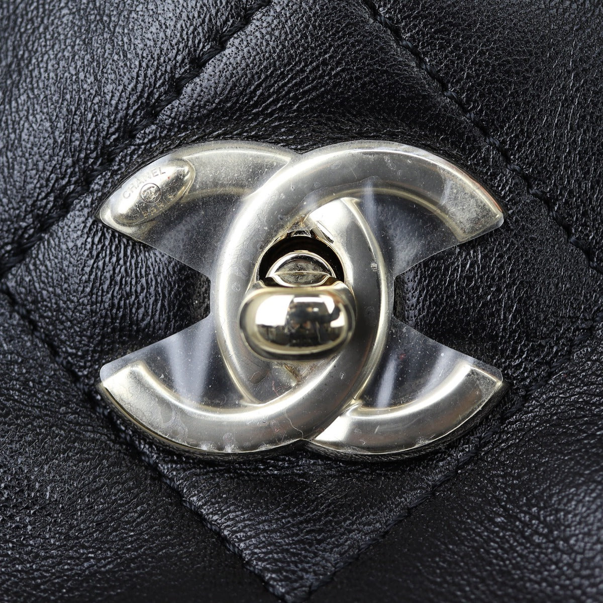 Chanel CC Lambskin Hobo