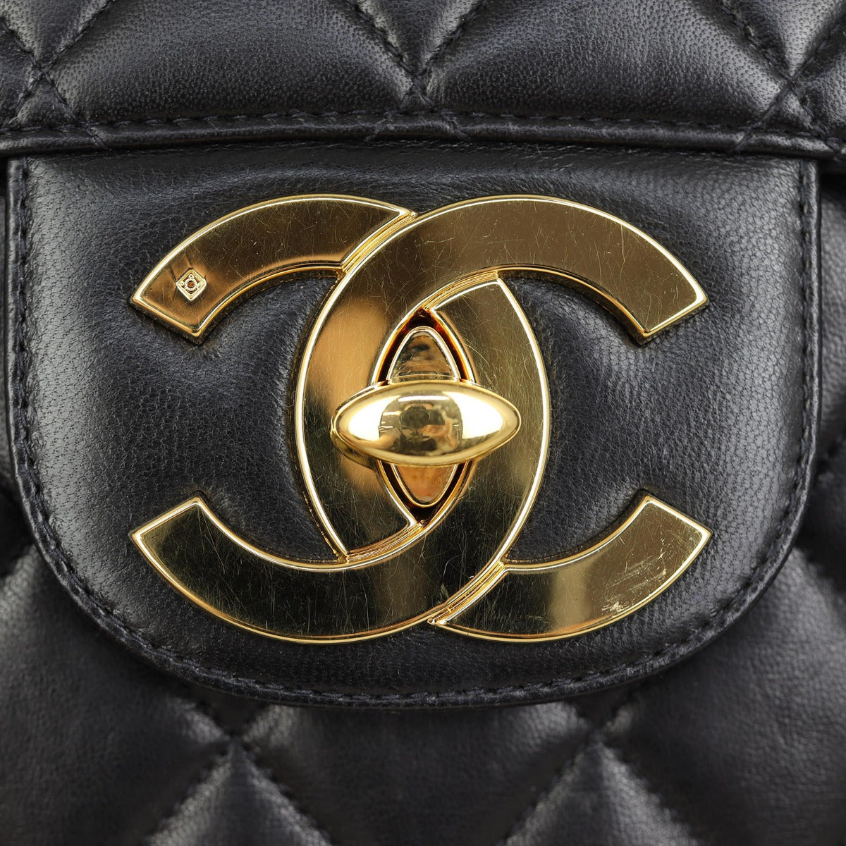 Chanel Maxi Jumbo XL Single Flap Bag | Black GHW