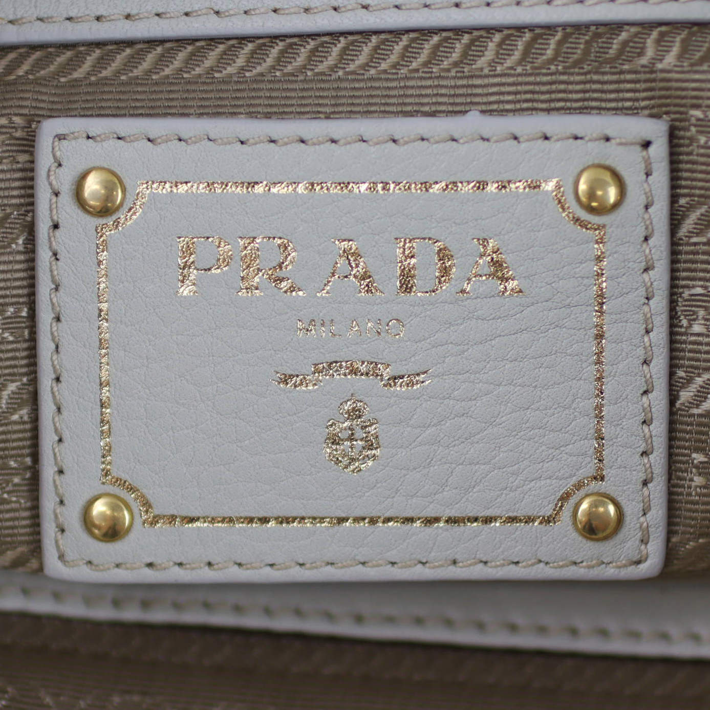 Prada Vitello Daino Crossbody Tote