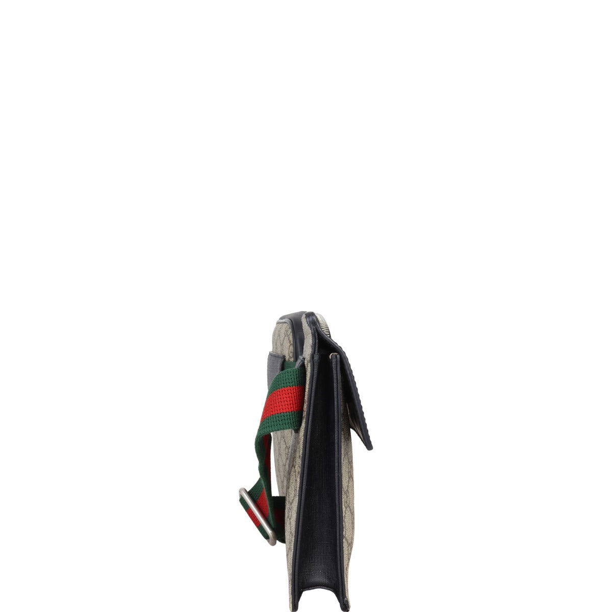 Gucci GG Supreme Double Web Belt Bag