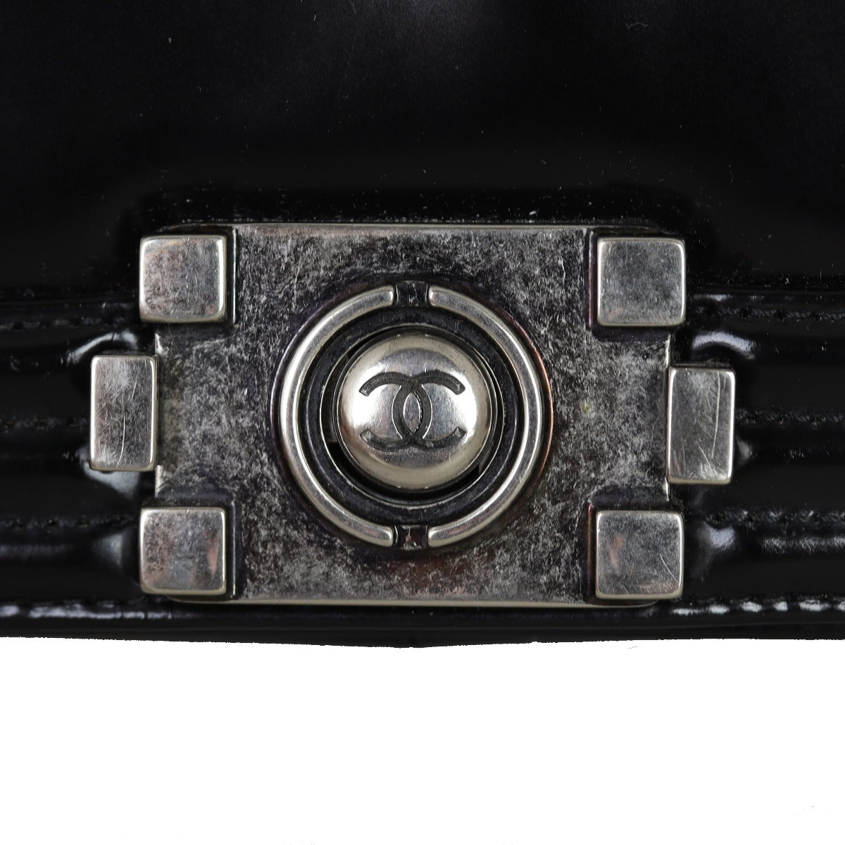 Chanel Boy Old Medium Glazed | Silver Hardware