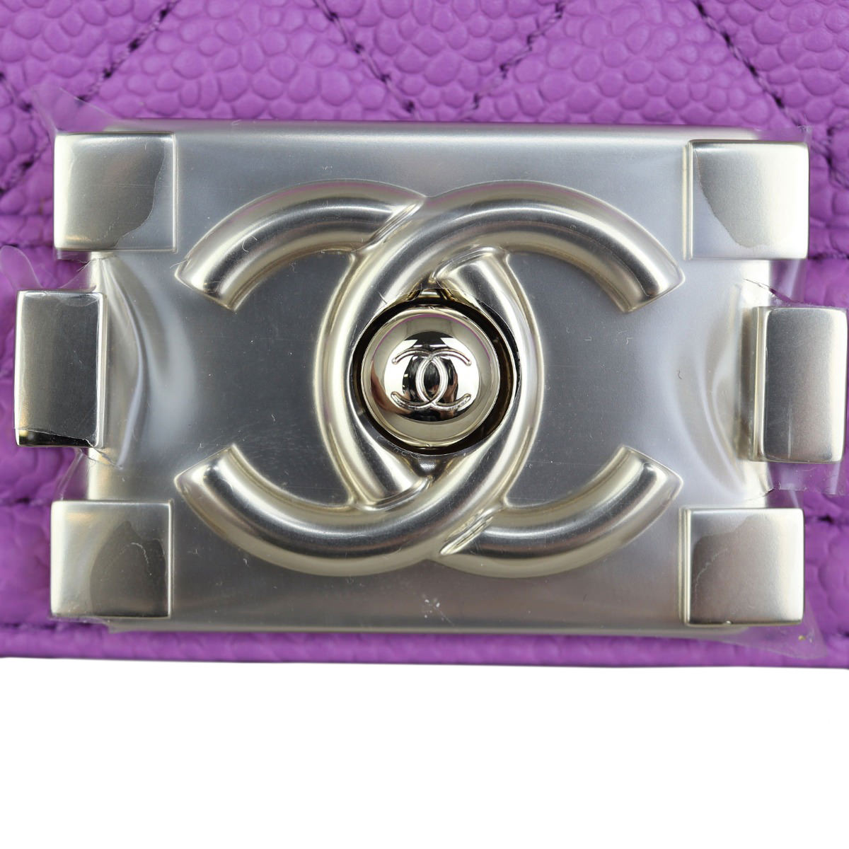 Chanel Boy Old Medium | Purple