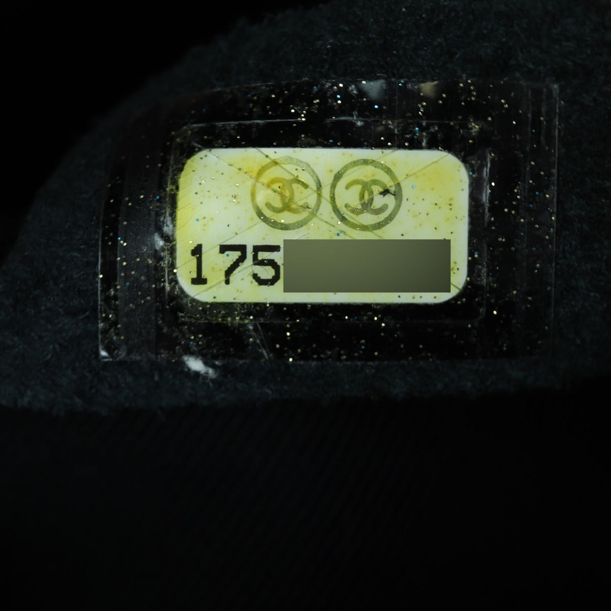 Chanel Boy Old Medium Crystal Glitter