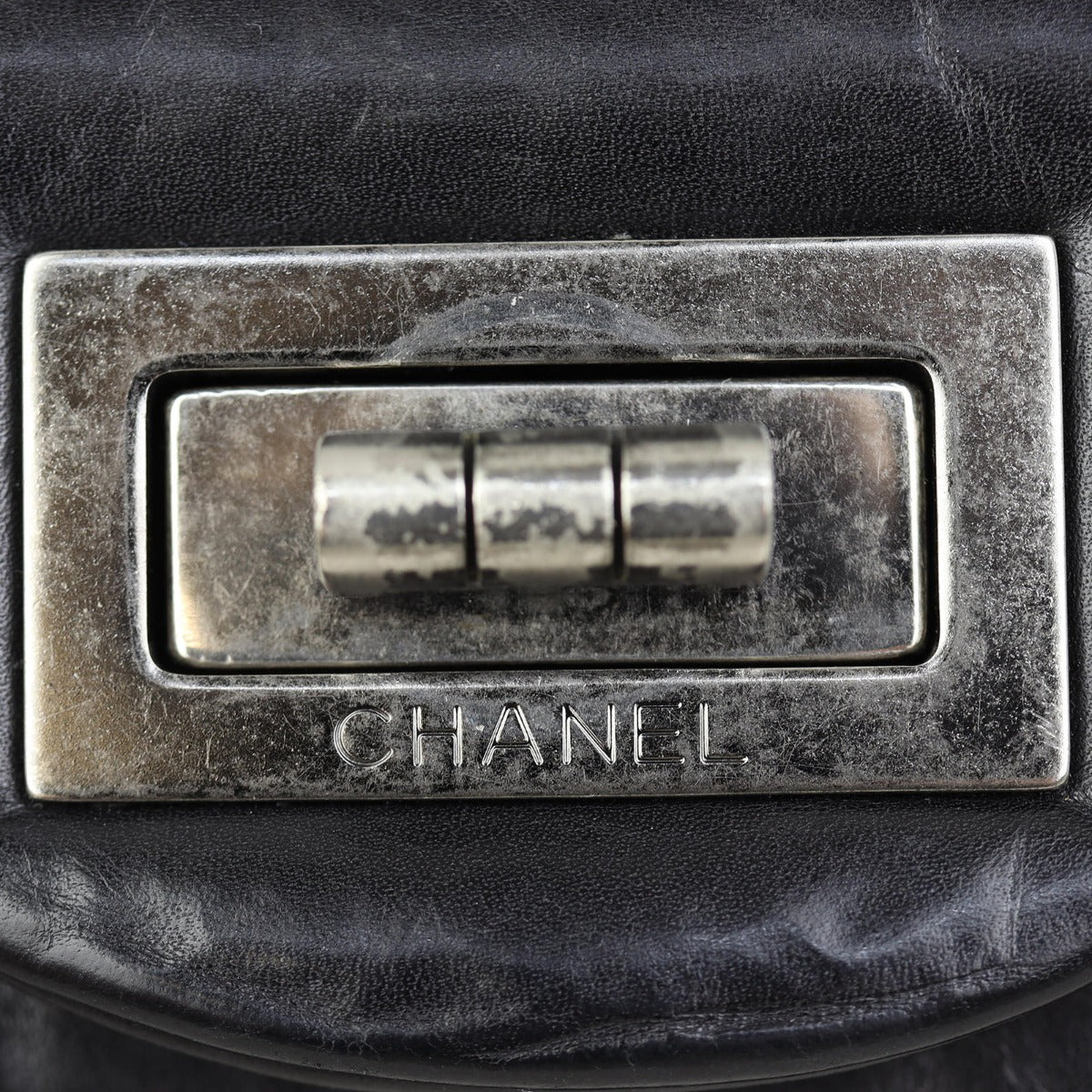 Chanel 2.55 Reissue 227 Double Flap Bag | Silver Hardware