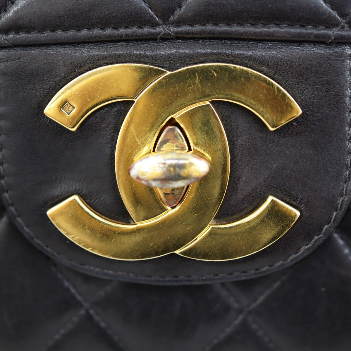 Chanel Maxi Jumbo XL Single Flap Bag | Black Quilted Lambskin