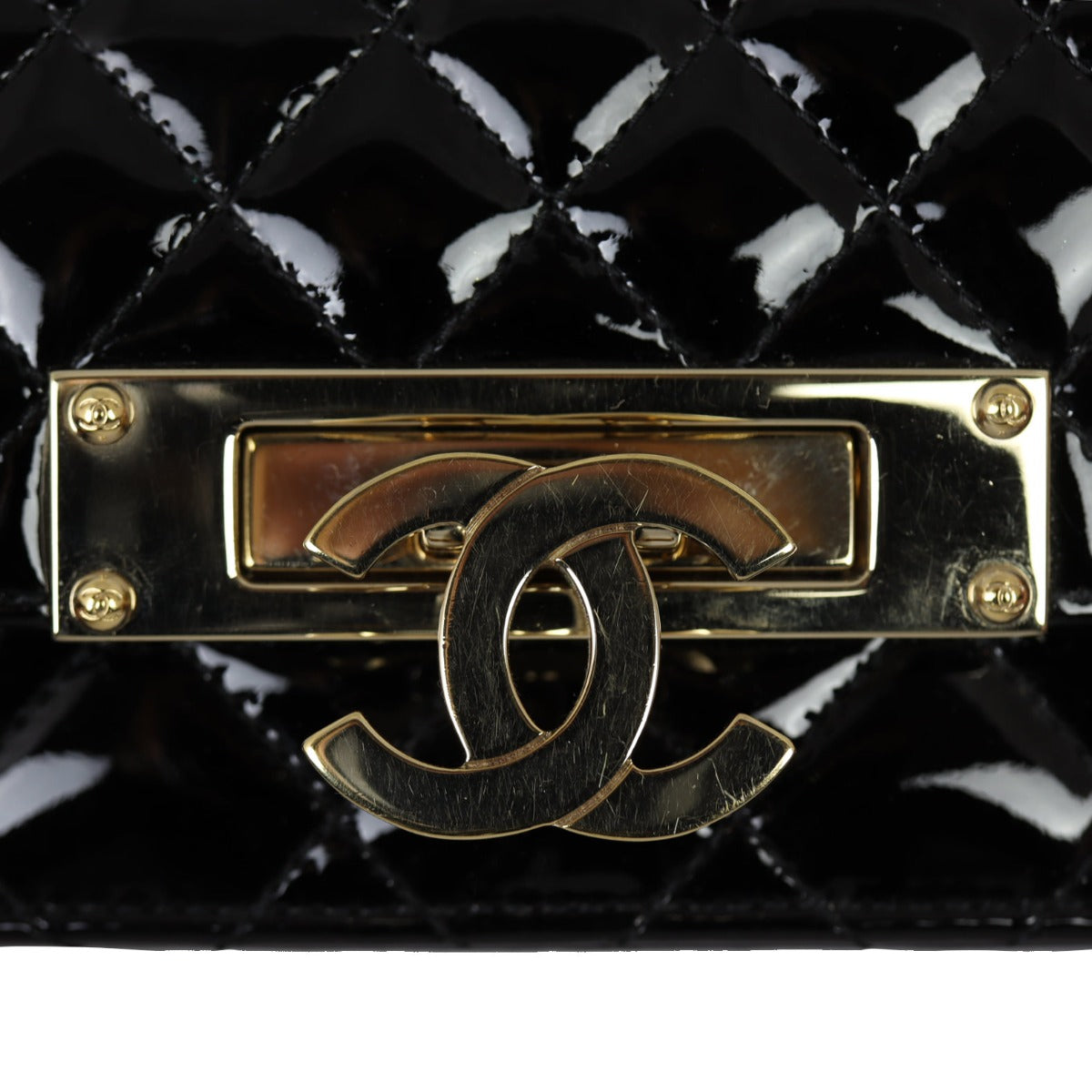Chanel Golden Class Wallet on Chain | Black