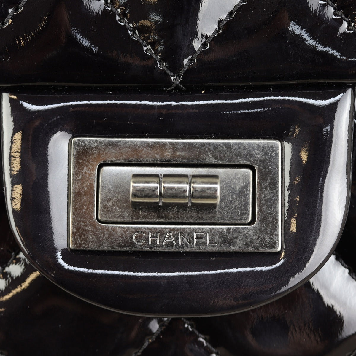 Chanel 2.55 Reissue 227 Double Flap Bag Patent