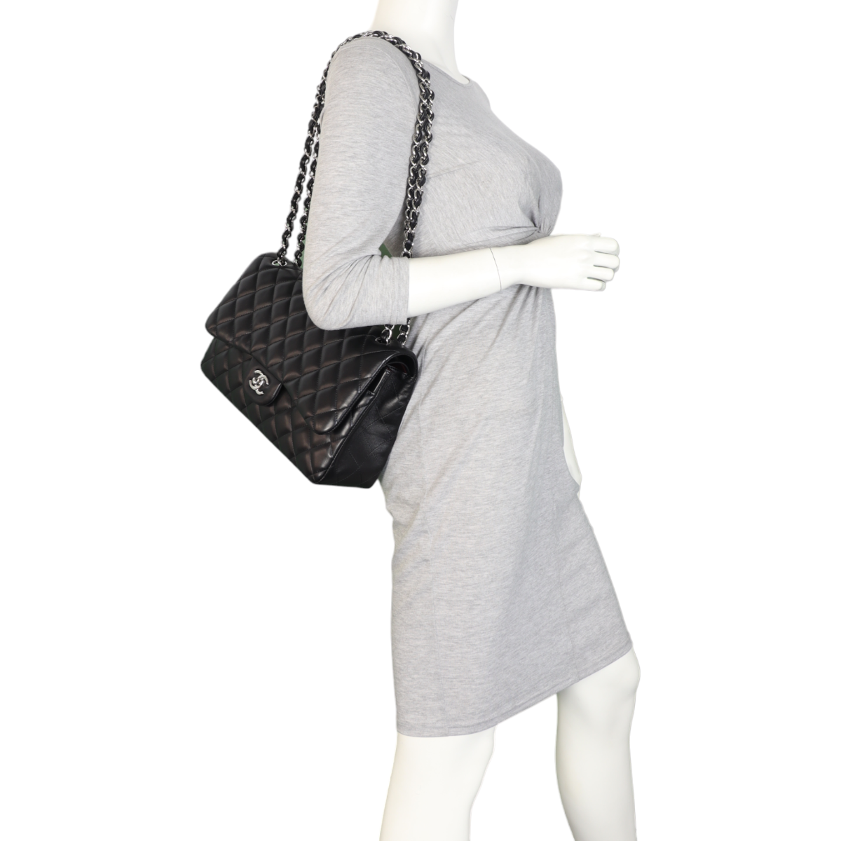 Chanel Classic Double Flap Jumbo | Lambskin SHW