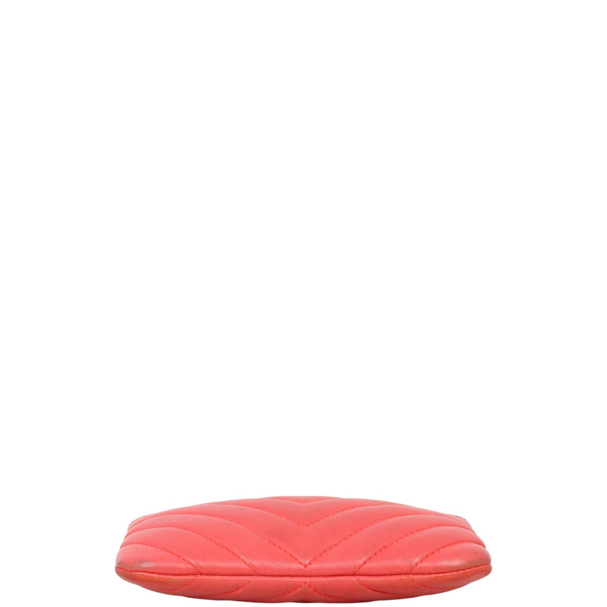 Chanel Classic O-Case Mini Chevron | Red