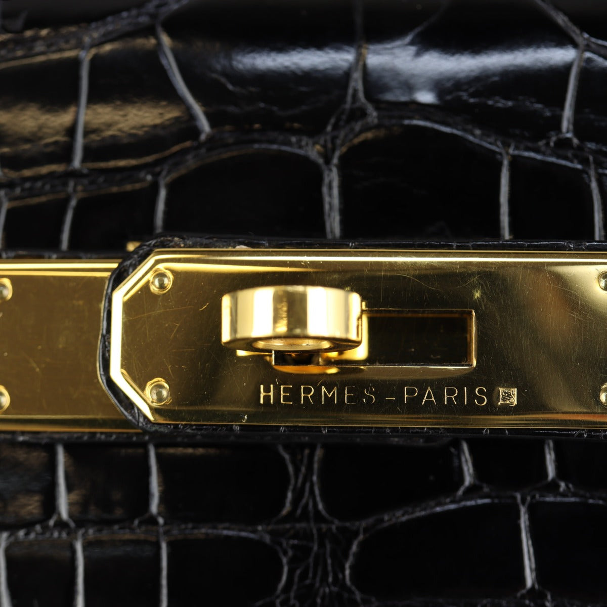Hermes Kelly 32 Sellier Alligator