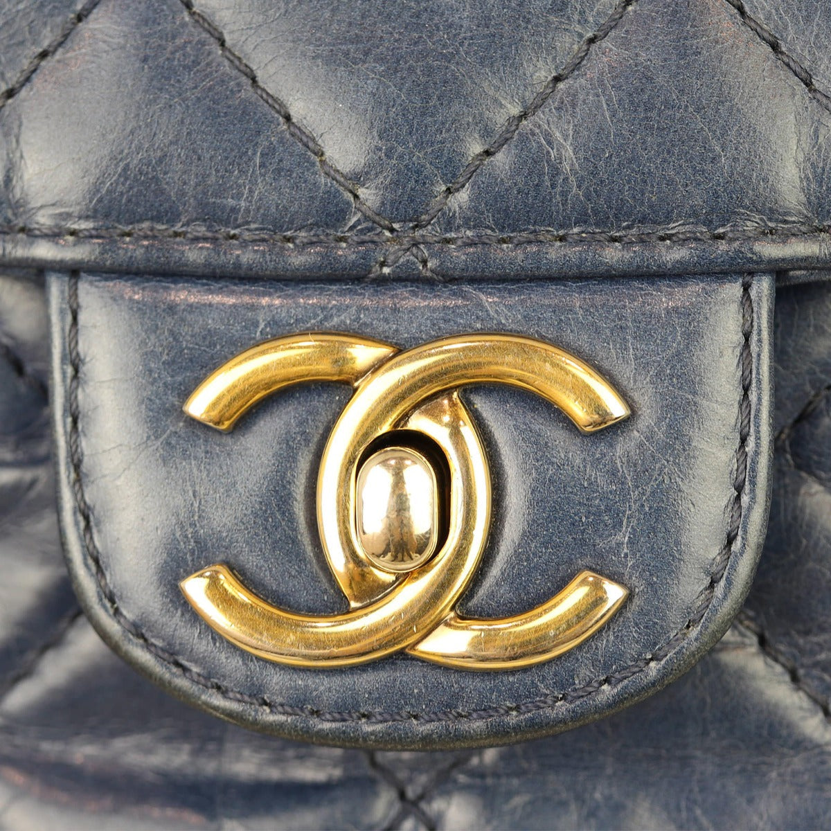 Chanel Coco Pleats Flap Shoulder Bag