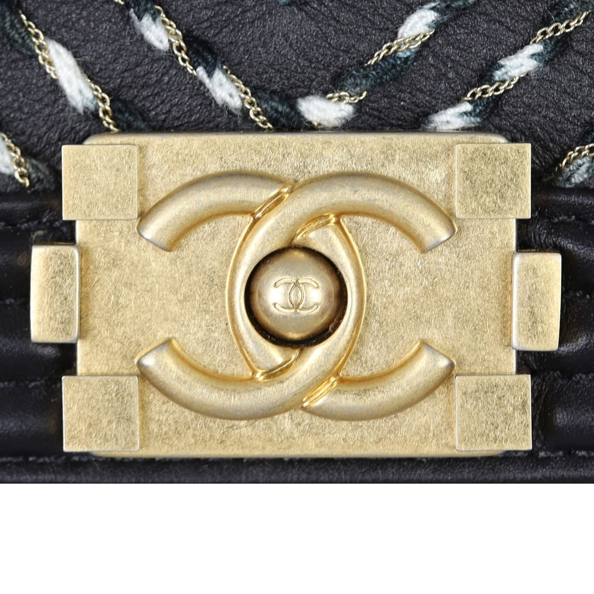 Chanel Boy Embroidered By the Sea Belt Bag