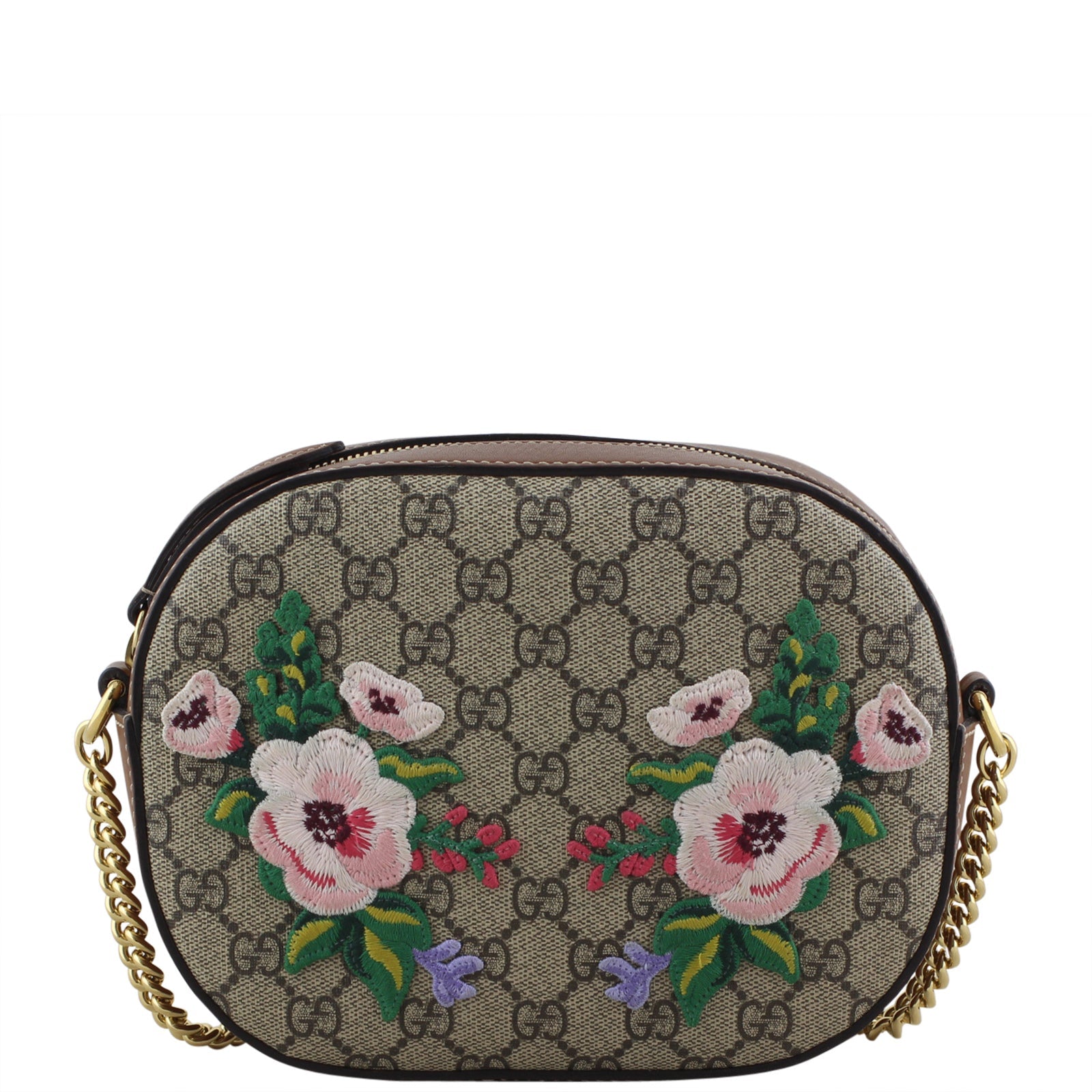 Gucci Embroidered Souvenir Supreme Bag