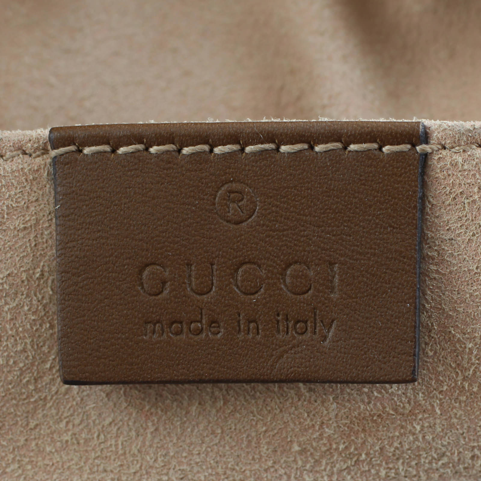Gucci Embroidered Souvenir Supreme Bag