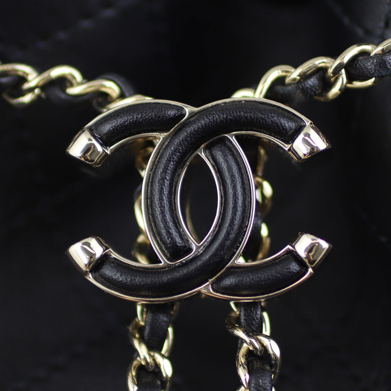 Chanel Quilted CC Drawstring Bucket Bag | 27 Series