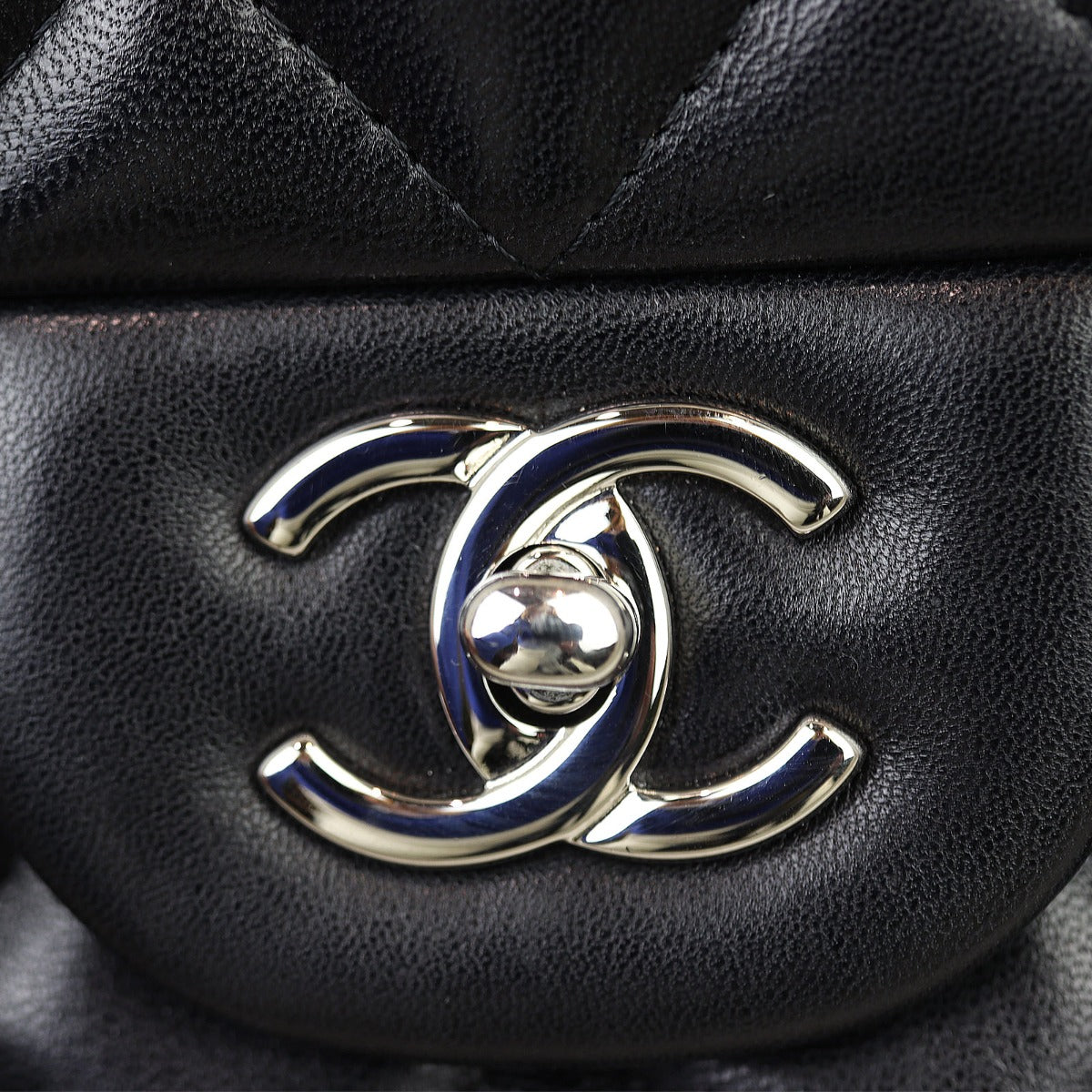 Chanel Classic Double Flap Jumbo | Black Lambskin STH