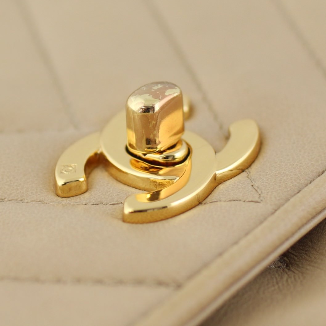 Chanel Chevron Box Flap