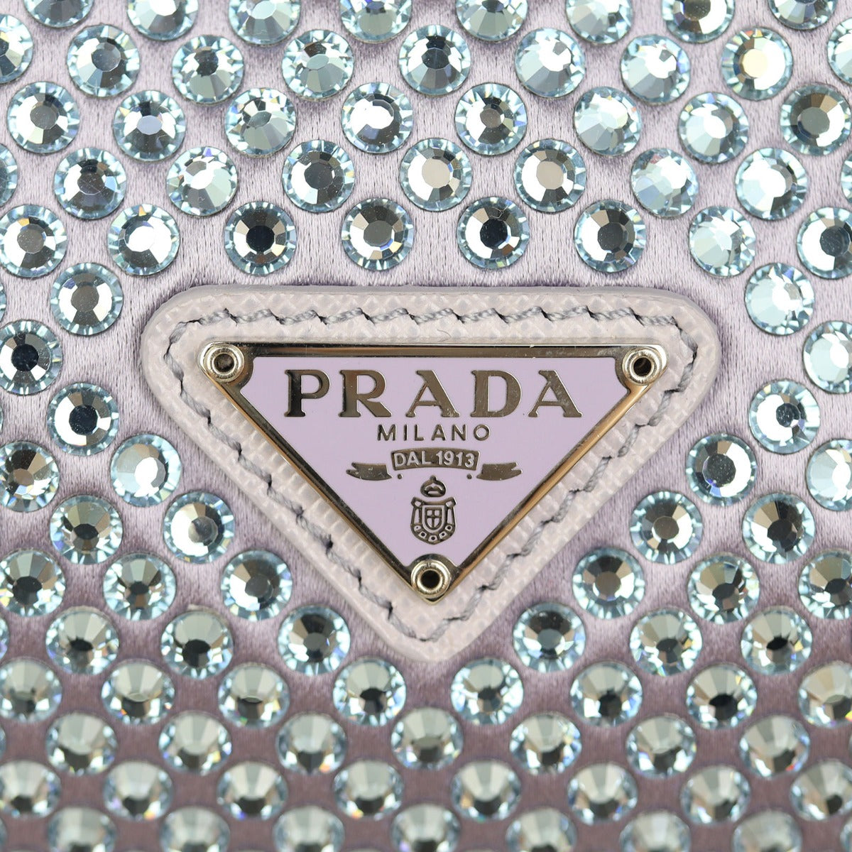 Prada Re-Edition 2000 Satin Crystal Mini Bag